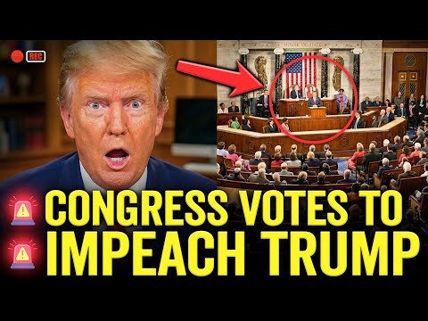BREAKING NOW: Trump PANICS as Surprise Impeachment Vote SLAMS Washington