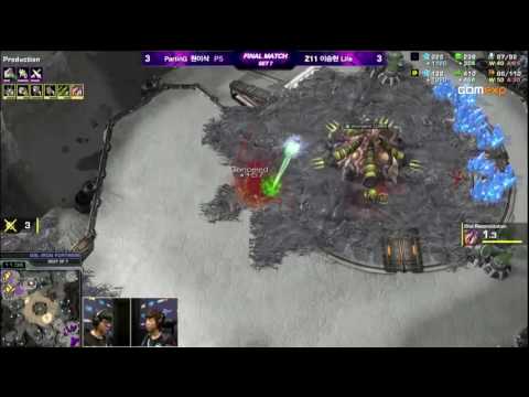Grandfinals PartinG vs Life [PvZ] Set7 StarCraft 2 GSL Code S Season 1