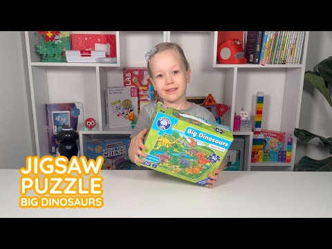 Orchard Toys Big Dinosaurs Jigsaw Puzzle Speed Build | Emily's STEM Playground