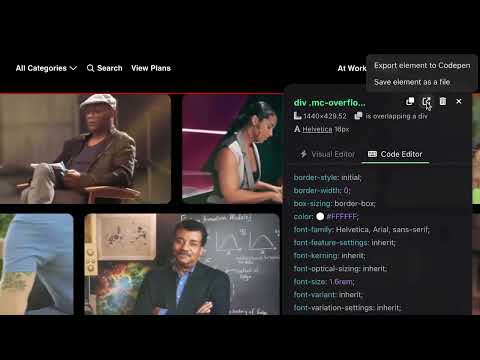 Item video thumbnail