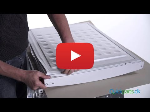 Skift dørpakning på Køle fryseskab.Sådan kan du gøre det selv