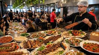 Bu Türk Restoranı Gün Boyu Dolup Taşıyor! Et, Ekmek ve Izgara