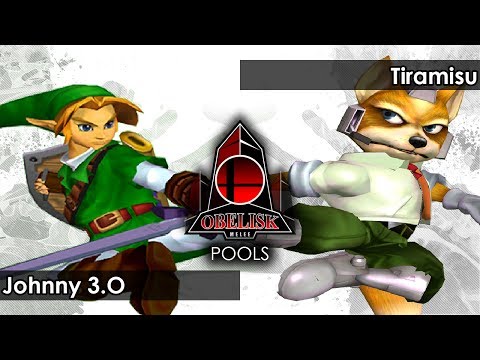 Melee: Johnny 3.O (Link) V Tiramisu (Fox) - Obelisk 53 Tournament SSBM