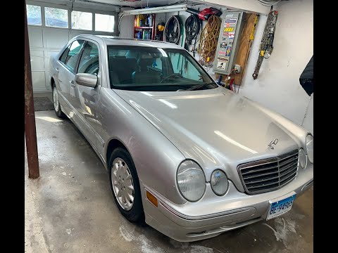 2002 MERCEDES E320 CHECK TRANSMISSION FLUID AND ADD FLUID