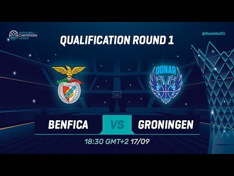 SL Benfica v Donar Groningen - Full Game - Qual. Rd. 1 - Basketball Champions League 2019-20