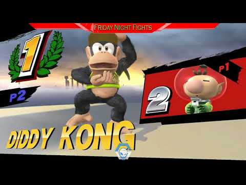 FNF 36 - Winner's Round 2: ADDarob (Olimar) vs Nelvin (Diddy Kong)