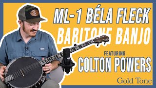 Video thumbnail for Missing Link Béla Fleck Baritone Banjo with Colton Powers | ML-1 by Gold Tone