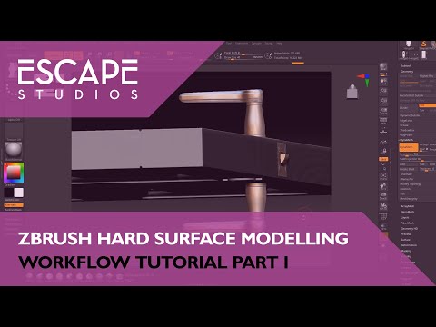 Game Art Workflow Part 1: Zbrush and Hard Surface Modelling.
