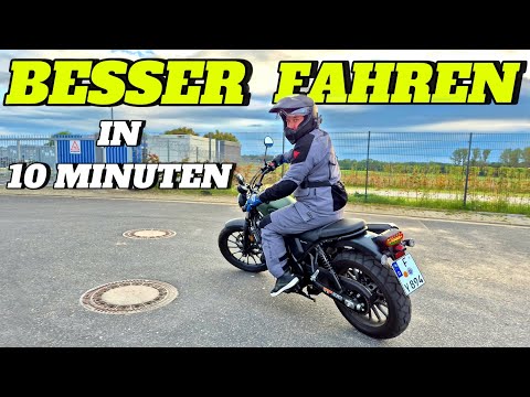 Besser Motorrad Fahren in 10 Minuten // Sicher WENDEN