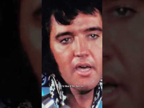 Elvis finally performs in the UK!