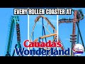 Every Roller Coaster At Canada S Wonderland 2024 Edition