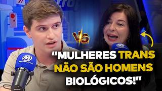 PAVANATO vs FEMINISTA: Ela saiu ACABADA do DEBATE.