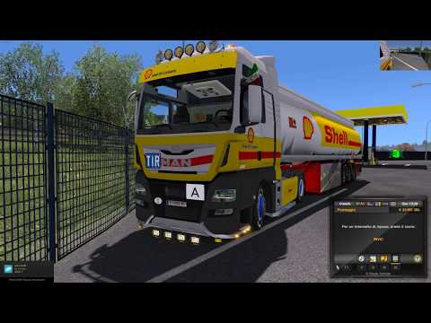 Euro Truck Simulator 2 (1.28) MAN E6 Shell Combo Pack + DLC's & Mods
