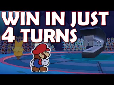 EASIEST METHOD Stapler Boss WIN IN 4 TURNS! Paper Mario: The Origami King Boss Guide/ Walkthrough