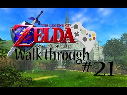 Legend of Zelda Ocarina of Time Walkthrough Part 21 - Silver Gauntlets