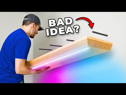 What’s Inside This Floating Shelf!?