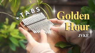 Golden Hour (JVKE) - Kalimba Cover with TABS (Felly &amp; Febby)