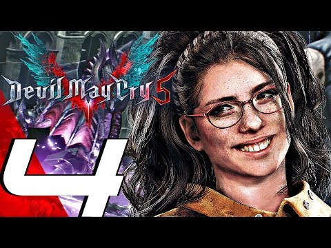 DEVIL MAY CRY 5 - Gameplay Walkthrough Part 4 - Geryon Knight Boss Fight (Dante Must Die S RANK)