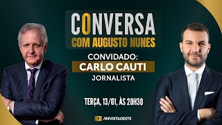 CONVERSA COM CARLO CAUTI, JORNALISTA