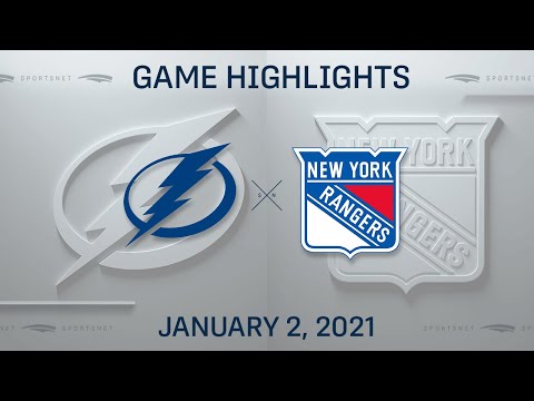 NHL Highlights | Lightning vs. Rangers -  Jan 2, 2022