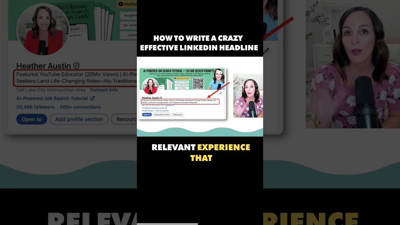 HOW TO WRITE A CRAZY EFFECTIVE LINKEDIN HEADLINE #linkedin #linkedintips