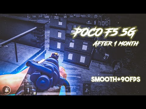 POCO F5 5G GAMING TEST AFTER 1 MONTH 🔥🥵|| POCO F5 5G || PUBG 90 FPS TEST ||