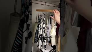 Organize your panties with a hanger! 🤭