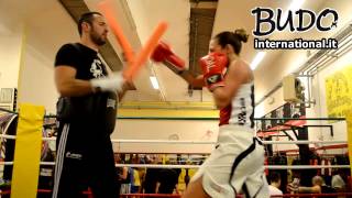 Alex Gualandris e Sindy Huyer in allenamento (BG feb.2013)