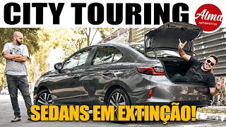 HONDA CITY TOURING 2023 - Um sedan melhor que muito SUV! Será o melhor da categoria?