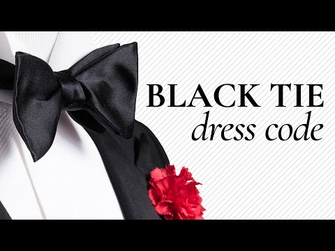 Tuxedo & Black Tie Dress Code Explained: How To Look...