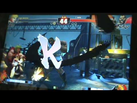 Street Fighter 4 - Janet (Boxer) VS fender (Ken) - 9 / 2009. 09. In Jungin arcade center