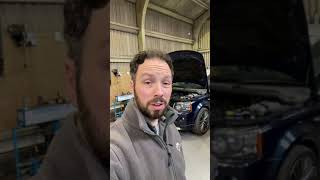 Range Rover Sport Inlet Smoke leak test.