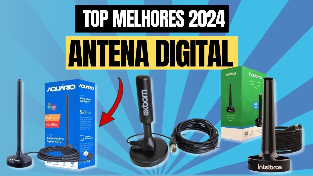 Melhores Antena Digital Interna | TOP 5 Antena Interna Digital de 2024