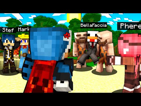 HANNO RAPITO BELLAFACCIA NELL'ISOLA DEGLI YOUTUBERS - MINECRAFT