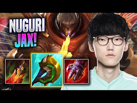 NUGURI DESTROYING WITH JAX! - DK Nuguri Plays Jax TOP vs Gwen! | Season 2022