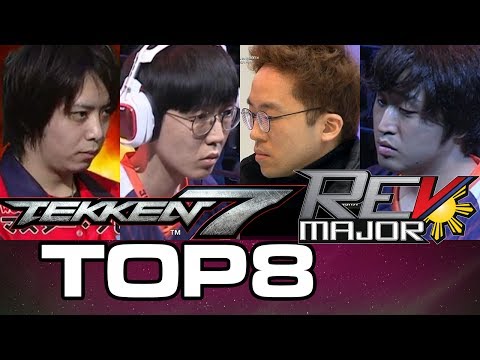 TEKKEN 7 REV MAJOR 2017 TOP 8 (TIMESTAMP) Knee Nobi JDCR Saint Take Kkokkoma Dimeback Tsubumi Doujin
