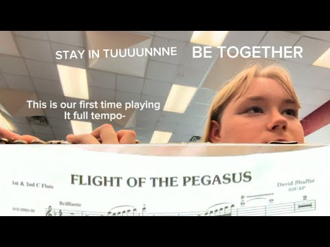 Flight of the Pegasus by David Shaffer (Flute perspective)￼