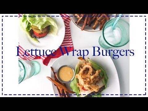 Lettuce Wrap Burger Recipe | FUELING A SOUTHERN SOUL