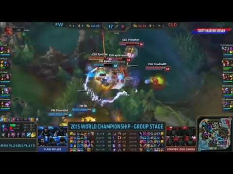 NL | FW vs CLG Jinx Pentakill | LoL Highlights