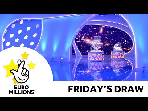 The National Lottery ‘EuroMillions’ draw results from Friday 12th July 2019