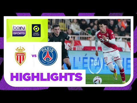 Monaco v PSG | Ligue 1 23/24  | Match Highlights