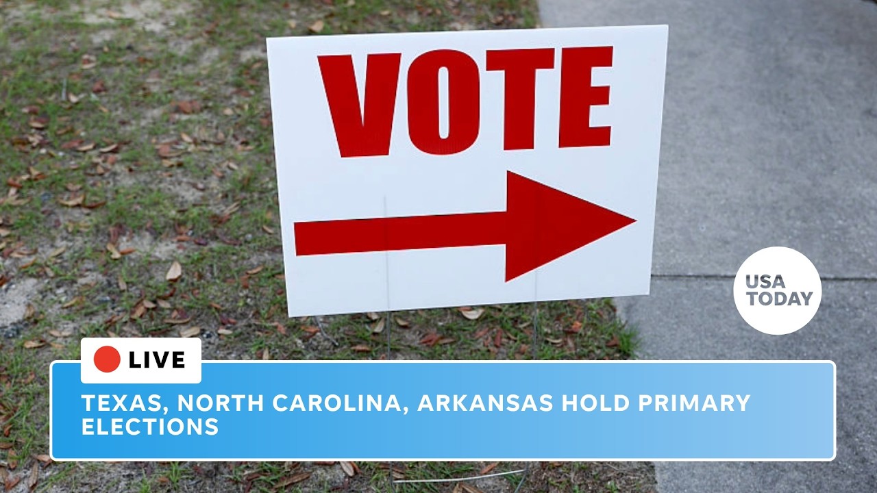 Texas, North Carolina and Arkansas hold primary elections