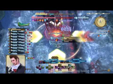 FFXIV Stormblood: Solo Heal Susano Extreme (Sch PoV) Cleaner Kill