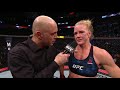 UFC 246: Holly Holm Octagon Interview