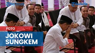 Download lagu Foto Jokowi Duduk Sungkem ke Wapres Maruf Amin mp3