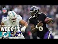 Miami Dolphins vs. Baltimore Ravens | 2023 Week 17 Game Highlights