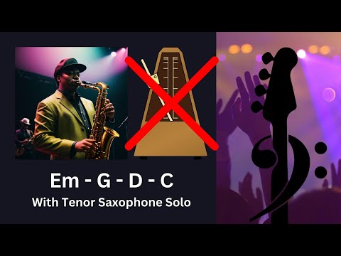 Funk Fusion | Bass Backing Track - No Bass