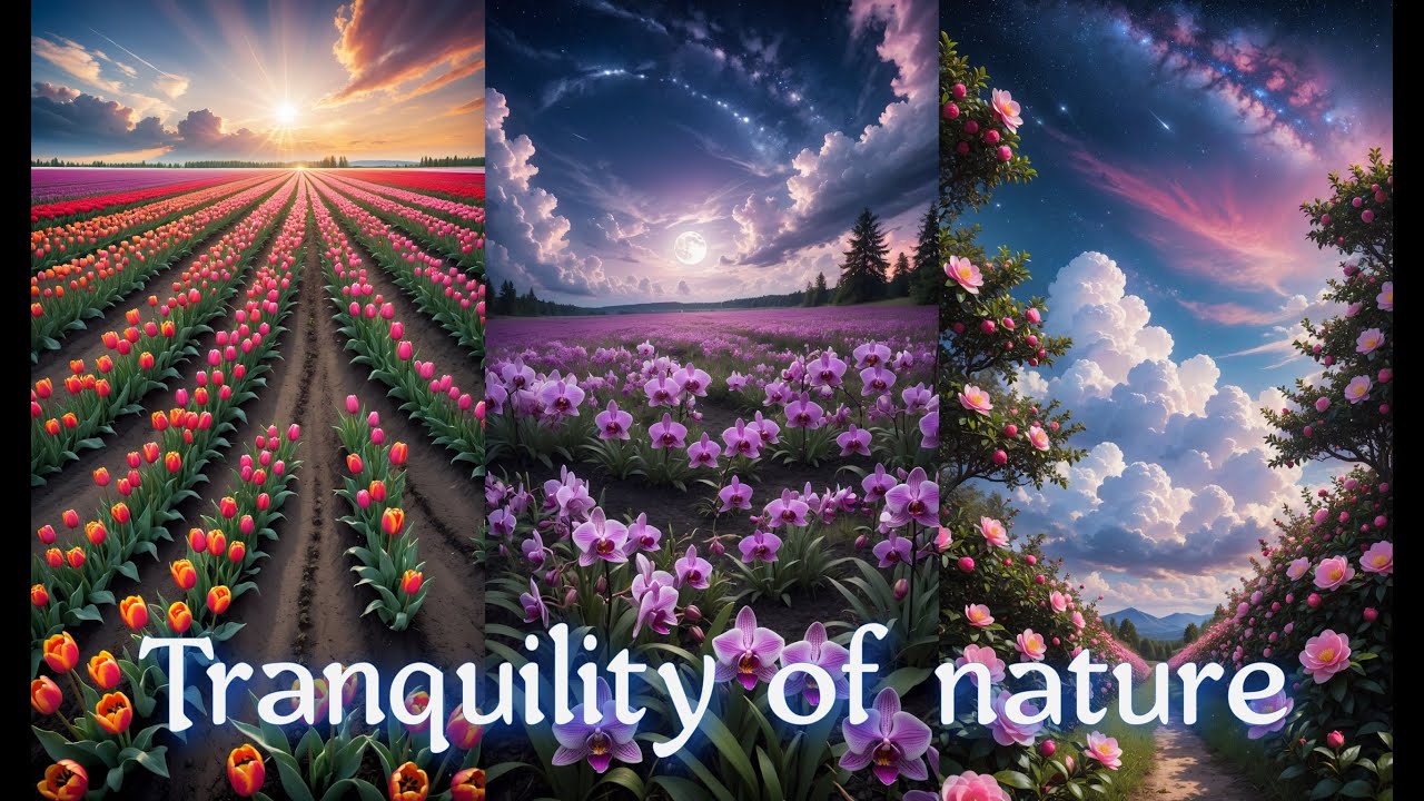 Tranquility of nature AI Art #stablediffusion #flower  #ai #art #nature