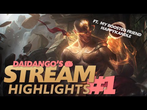 INSANE LEE SIN MECHANICS AND FUNNY PLAYS - Daidango STREAM HIGHLIGHTS #1