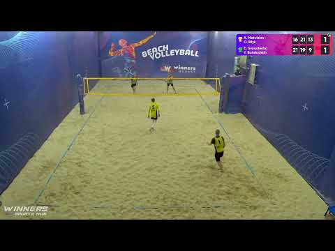 12:15 A. Matvieiev / O. Bilyk - D. Svyrydenko / Y. Bohdashkin 02.04.2023 | Winners Beach Volleyball